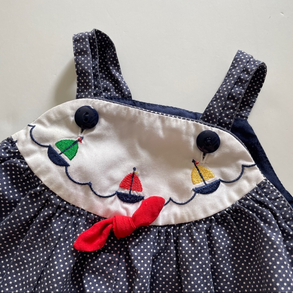 Vintage sailboat romper - Picture 5 of 5